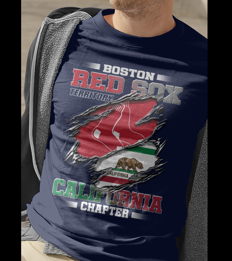 Boston Red Sox Territory California Chapter T-Shirt