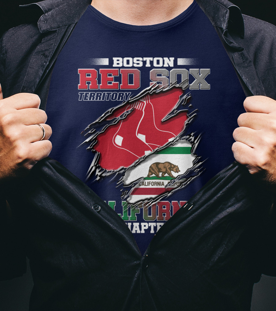 Boston Red Sox Territory California Chapter T-Shirt