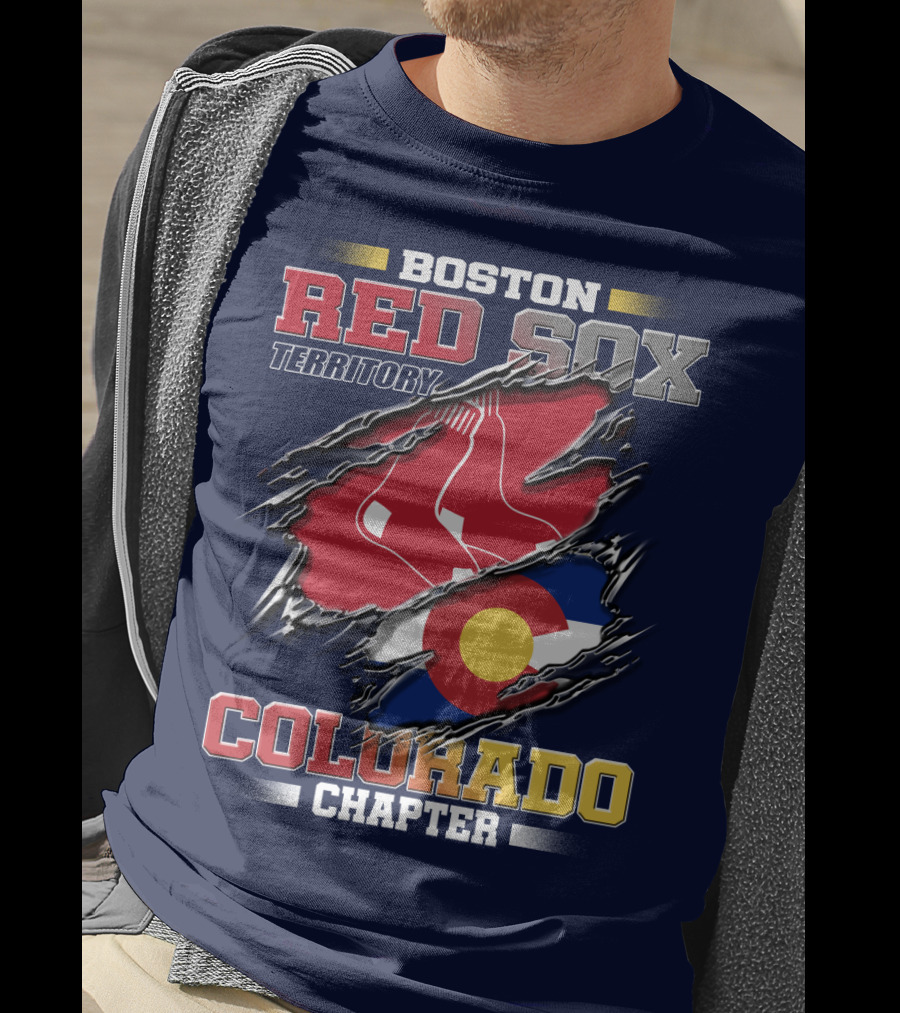 Boston Red Sox Territory Colorado Chapter T-Shirt