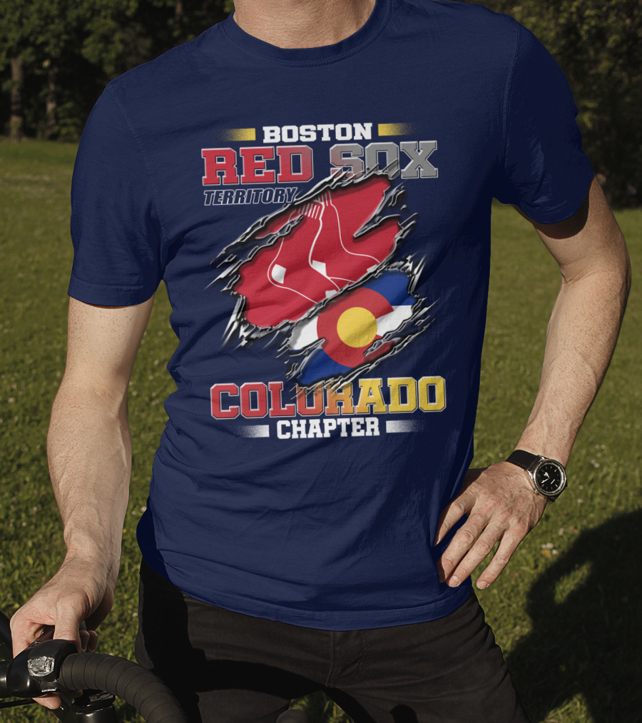 Boston Red Sox Territory Colorado Chapter T-Shirt