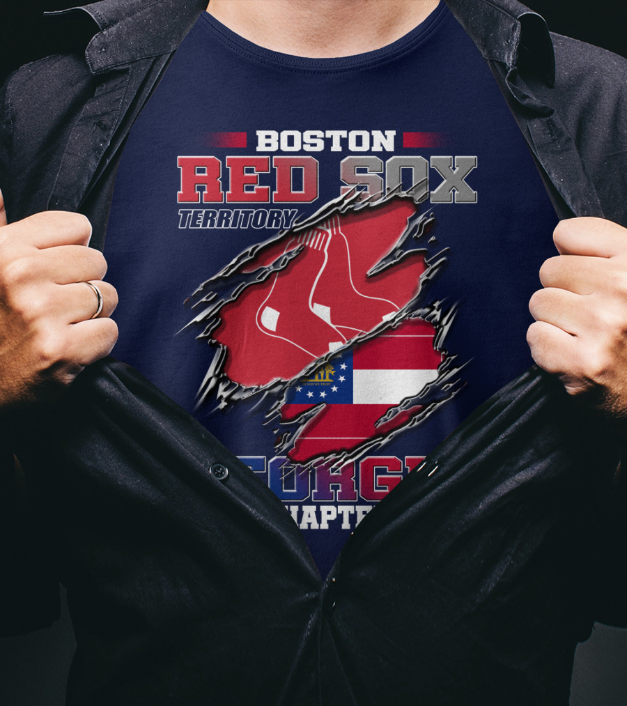 Boston Red Sox Territory Georgia Chapter T-Shirt
