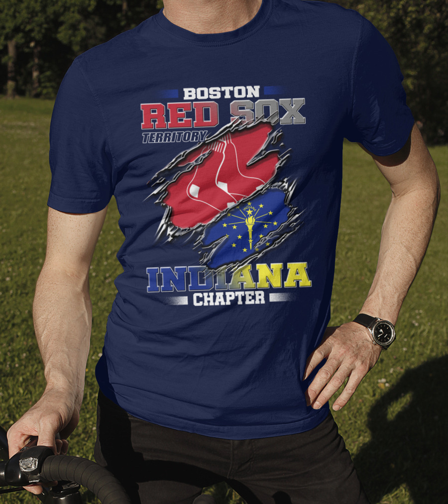 Boston Red Sox Territory Indiana Chapter T-Shirt