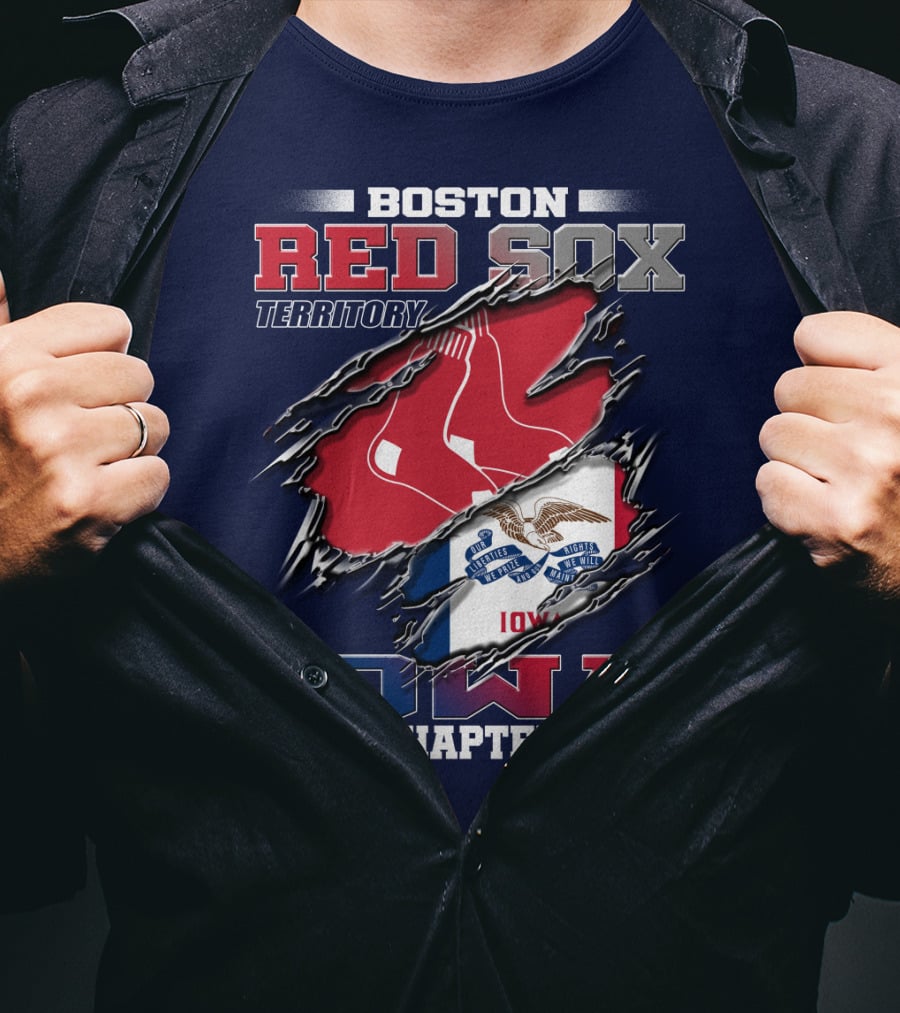Boston Red Sox Territory Iowa Chapter T-Shirt