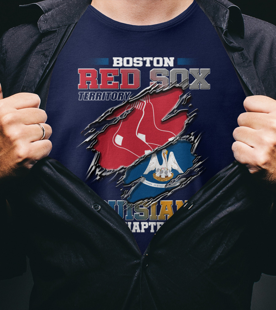 Boston Red Sox Territory Louisiana Chapter T-Shirt