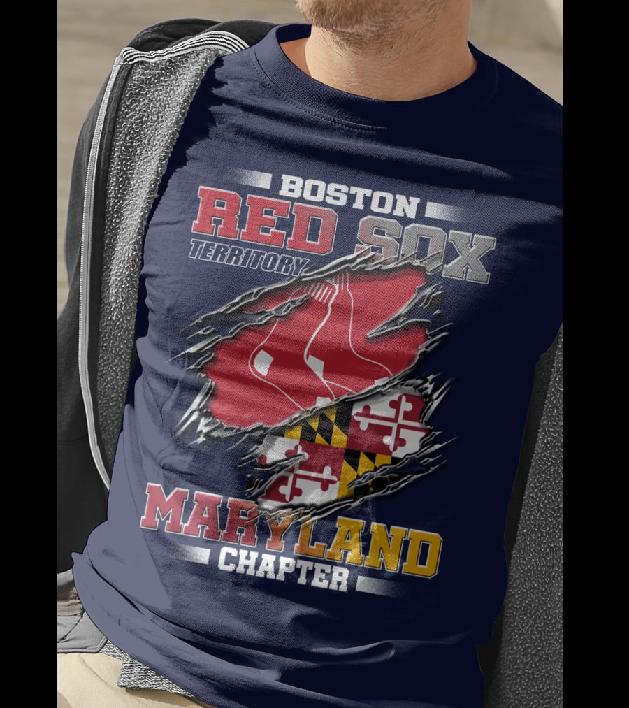 Boston Red Sox Territory Maryland Chapter T-Shirt