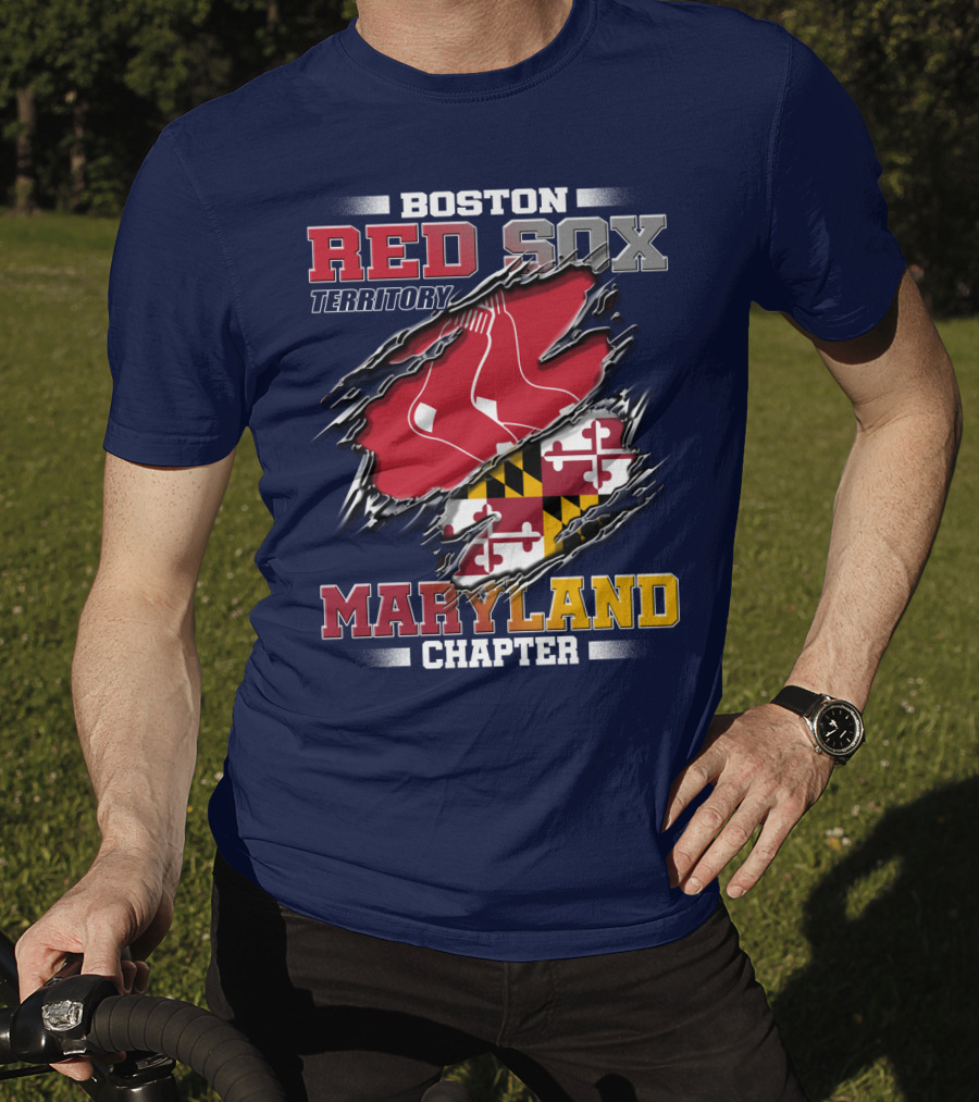 Boston Red Sox Territory Maryland Chapter T-Shirt
