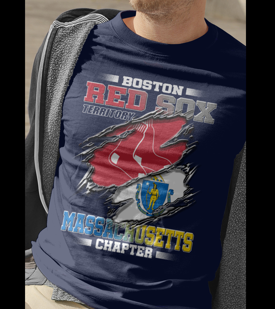 Boston Red Sox Territory Massachusetts Chapter T-Shirt