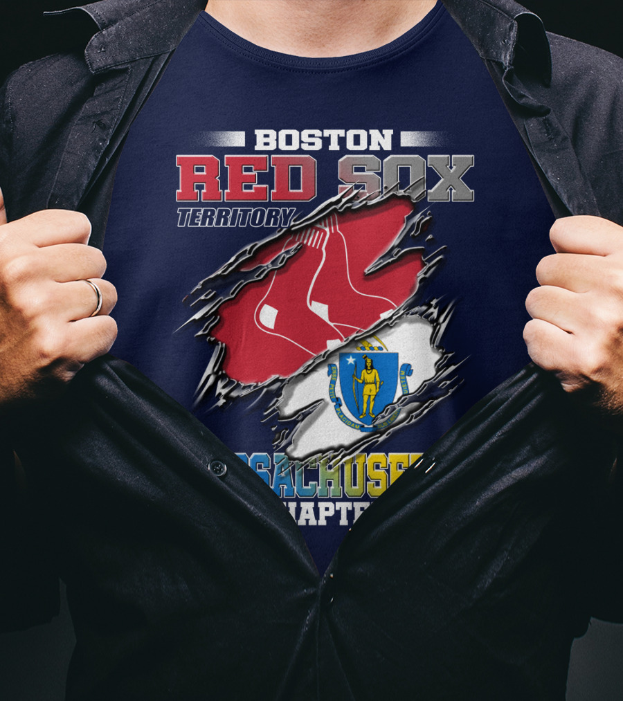 Boston Red Sox Territory Massachusetts Chapter T-Shirt