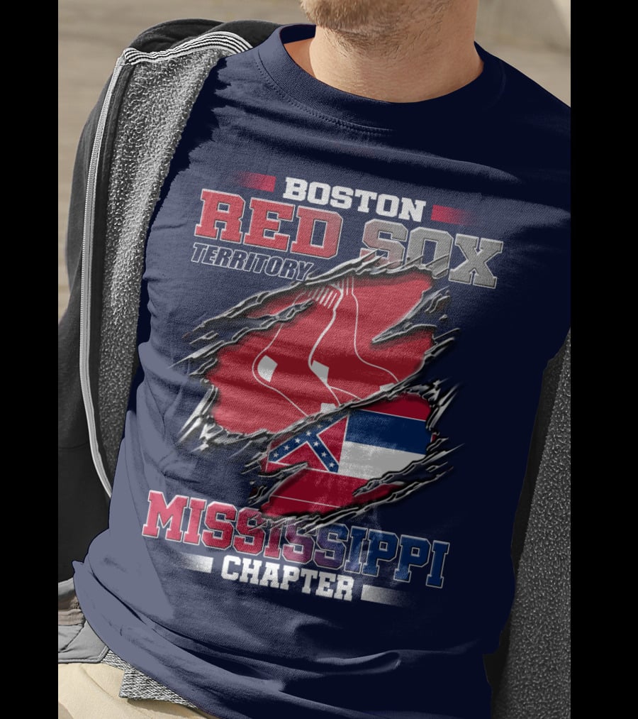Boston Red Sox Territory Mississippi Chapter T-Shirt