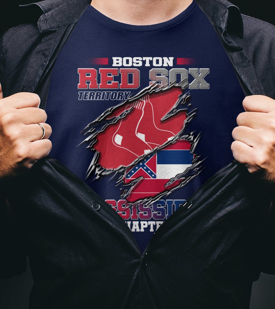 Boston Red Sox Territory Mississippi Chapter T-Shirt