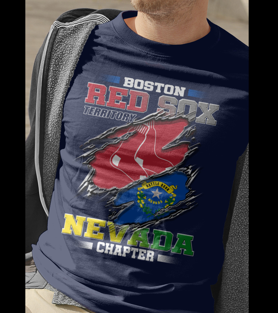 Boston Red Sox Territory Nevada Chapter T-Shirt