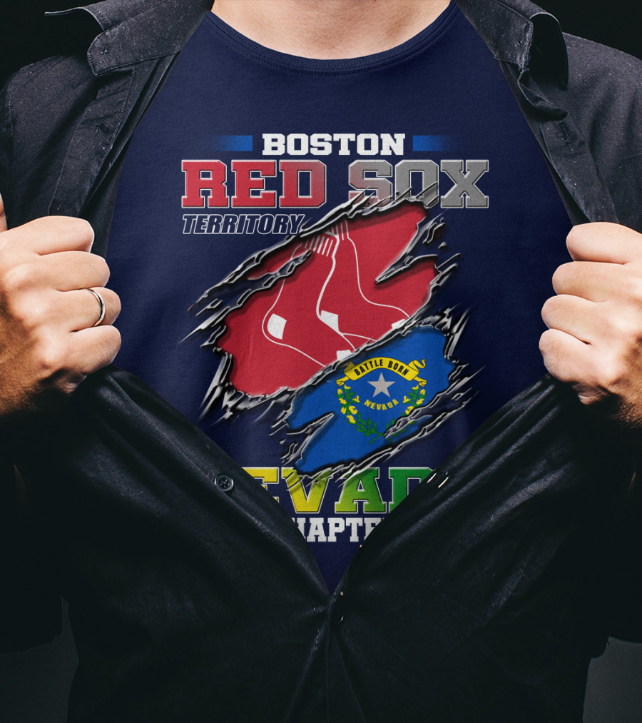 Boston Red Sox Territory Nevada Chapter T-Shirt
