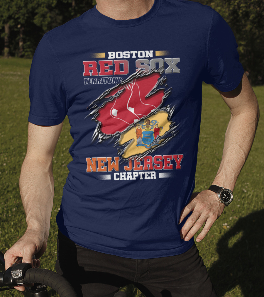 Boston Red Sox Territory New Jersey Chapter T-Shirt
