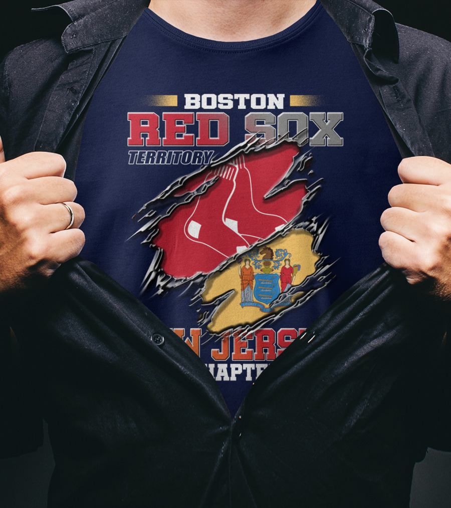 Boston Red Sox Territory New Jersey Chapter T-Shirt