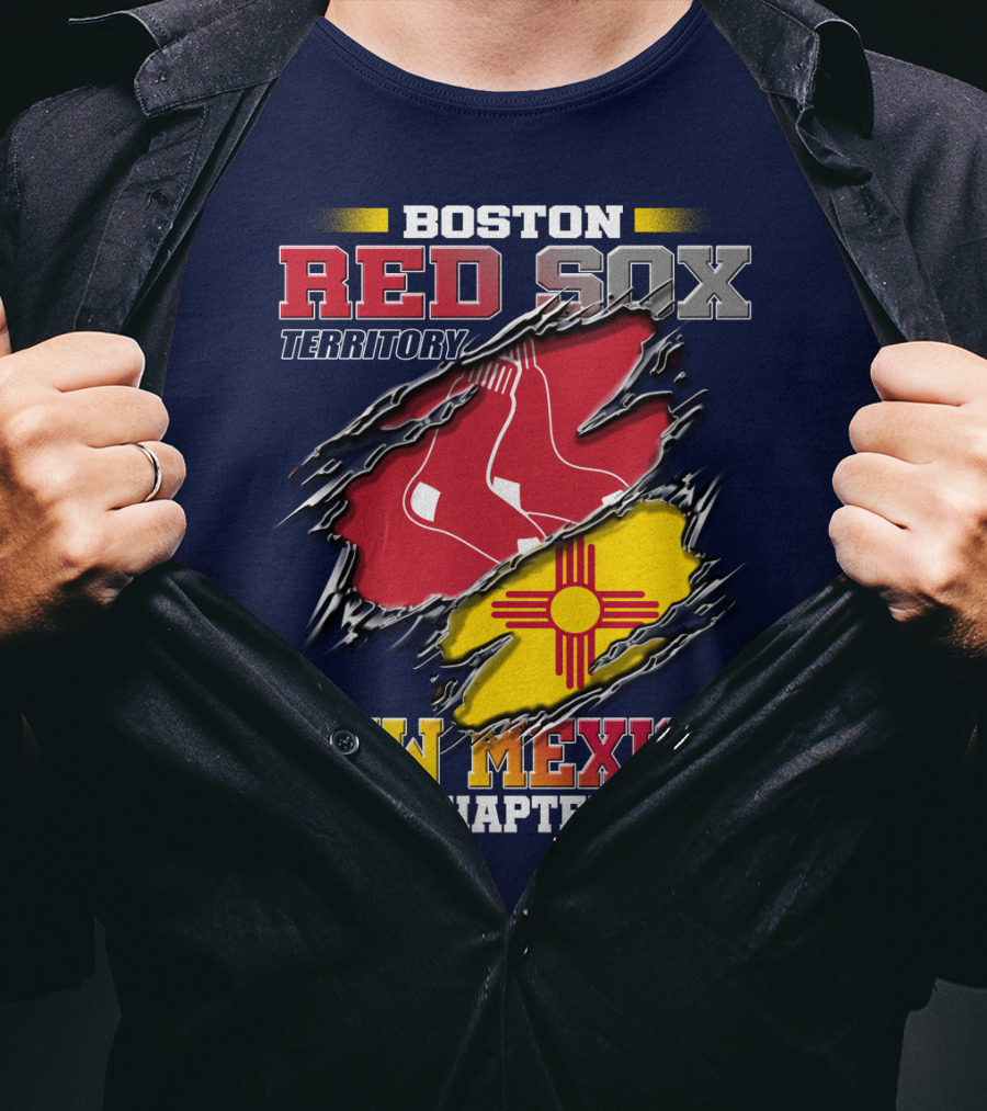Boston Red Sox Territory New Mexico Chapter T-Shirt