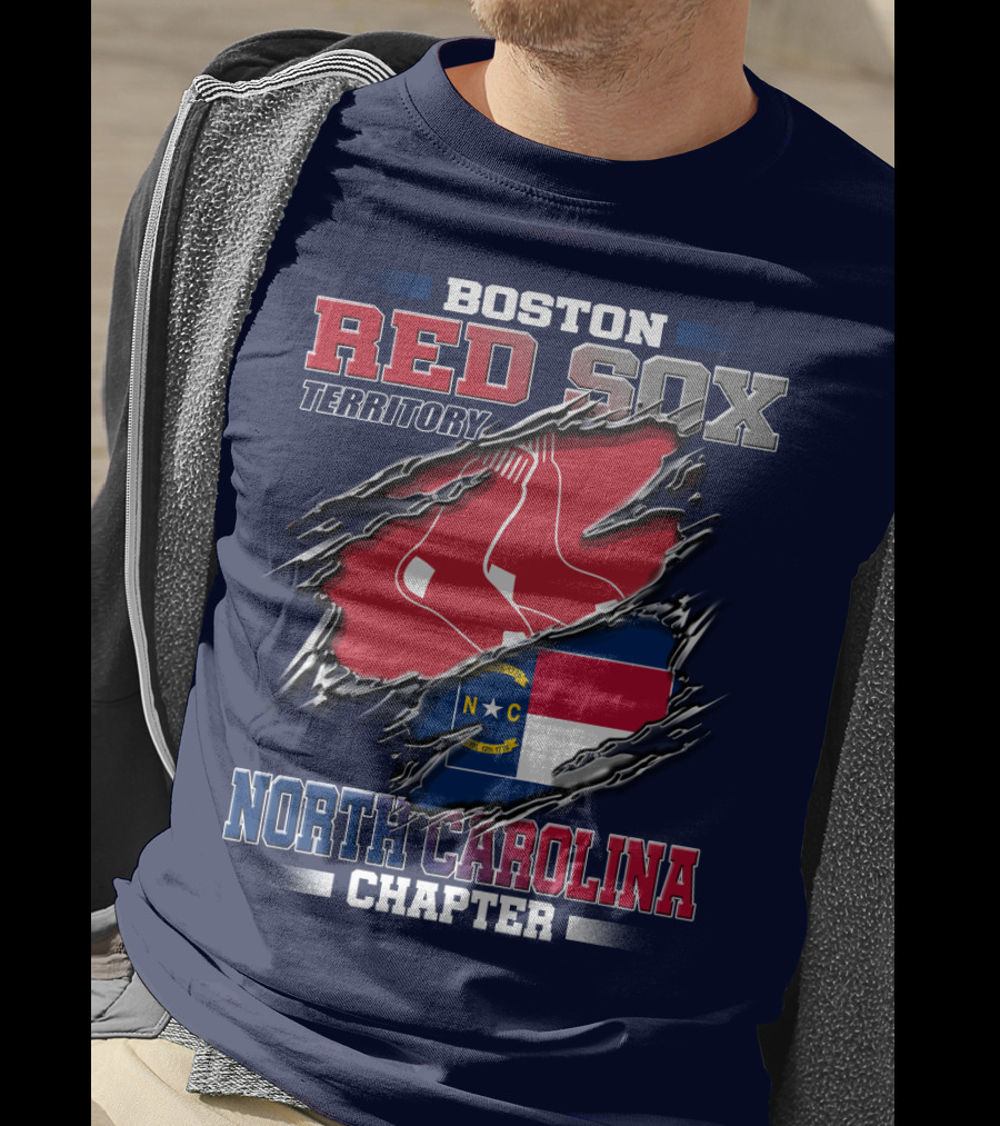 Boston Red Sox Territory North Carolina Chapter T-Shirt
