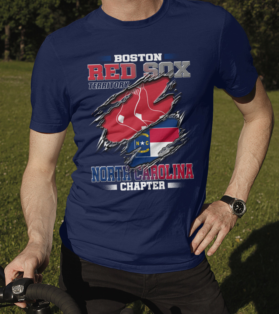 Boston Red Sox Territory North Carolina Chapter T-Shirt