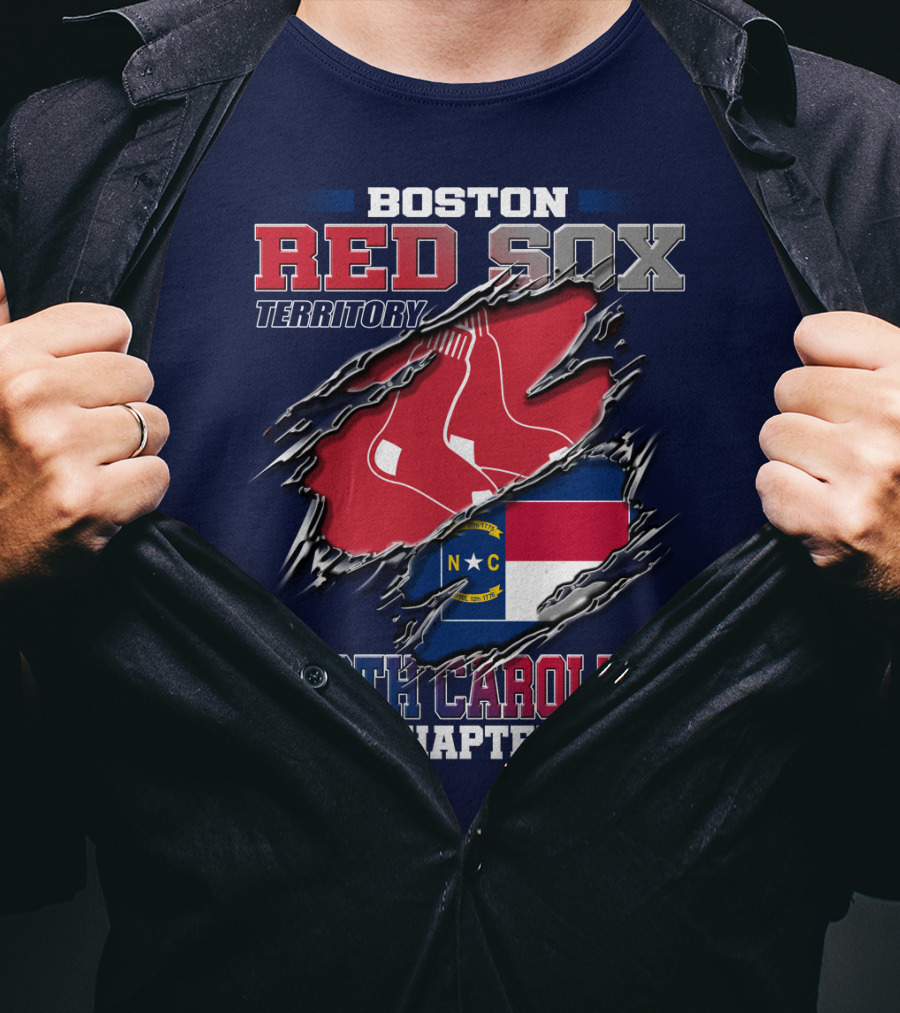 Boston Red Sox Territory North Carolina Chapter T-Shirt