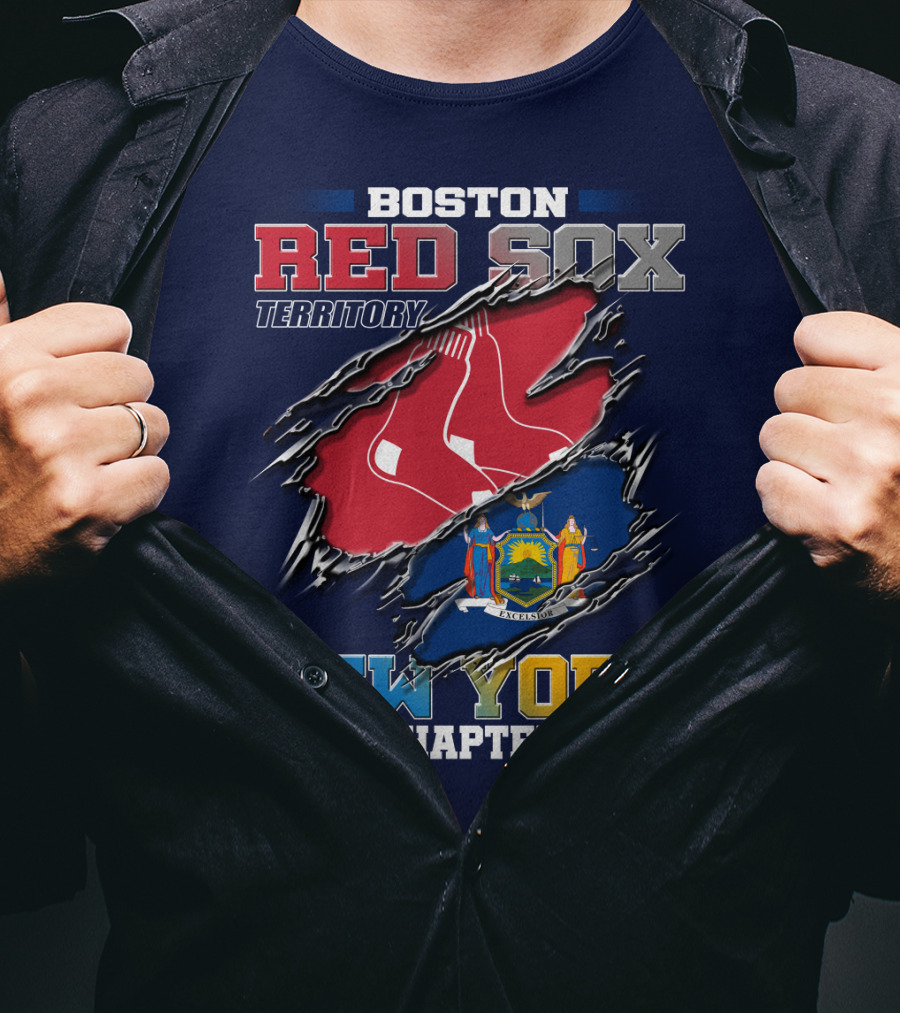 Boston Red Sox Territory New York Chapter T-Shirt