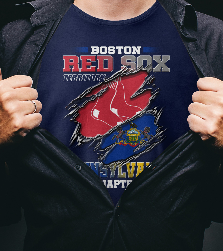 Boston Red Sox Territory Pennsylvania Chapter T-Shirt