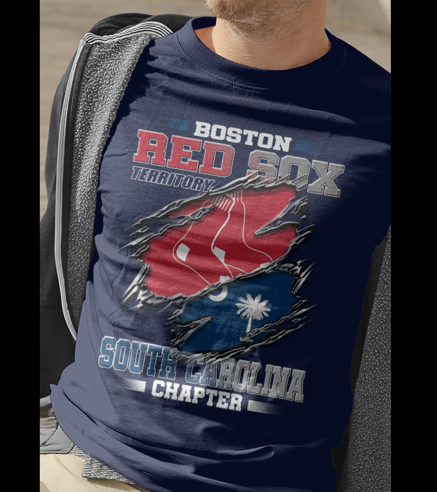 Boston Red Sox Territory South Carolina Chapter T-Shirt