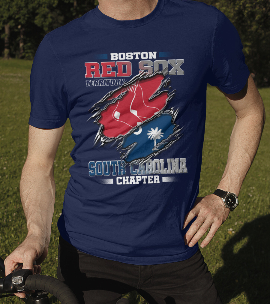 Boston Red Sox Territory South Carolina Chapter T-Shirt