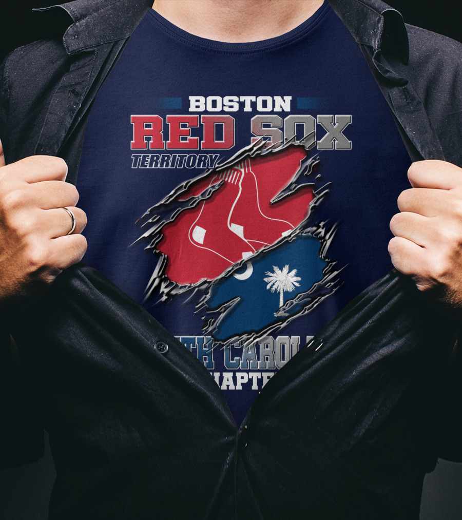 Boston Red Sox Territory South Carolina Chapter T-Shirt