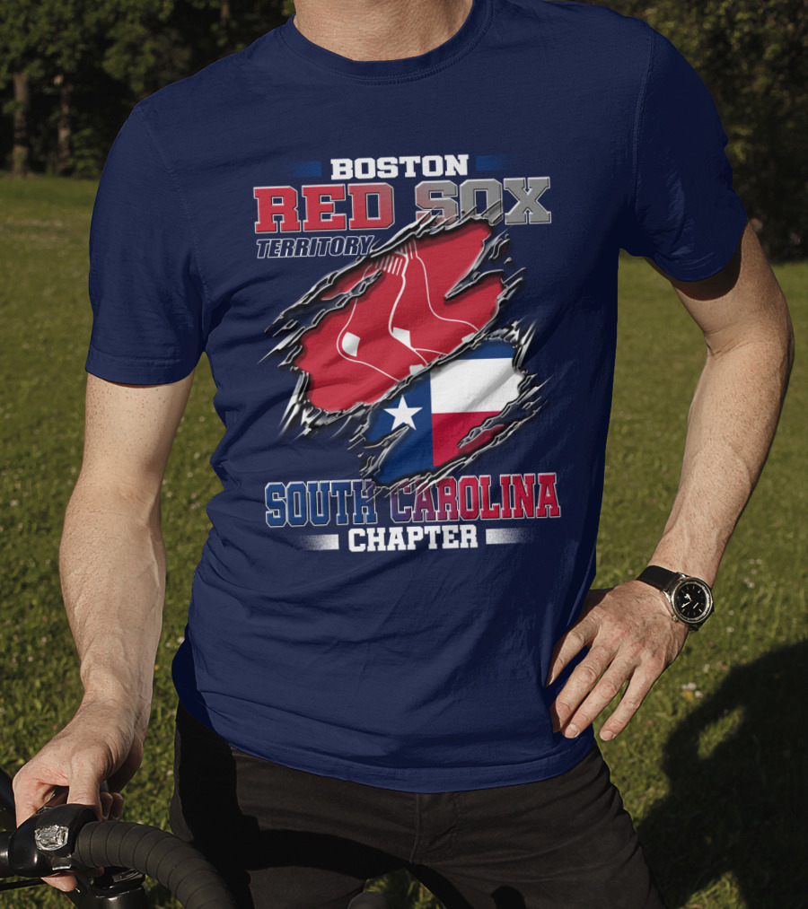 Boston Red Sox Territory South Carolina Chapter T-Shirt