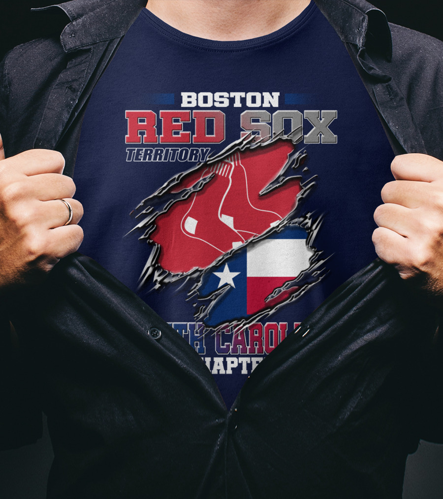 Boston Red Sox Territory South Carolina Chapter T-Shirt