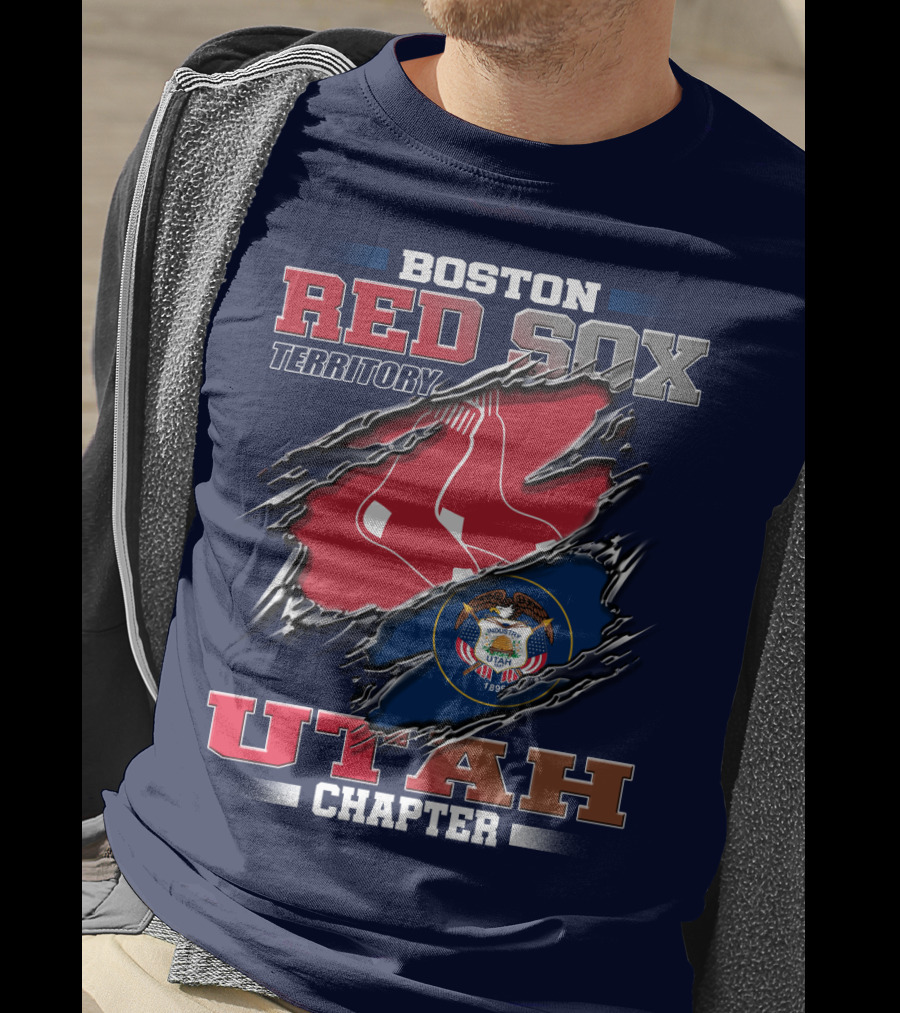 Boston Red Sox Territory Utah Chapter T-Shirt