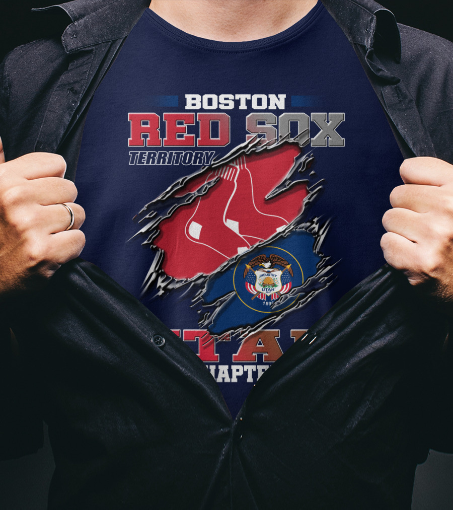 Boston Red Sox Territory Utah Chapter T-Shirt