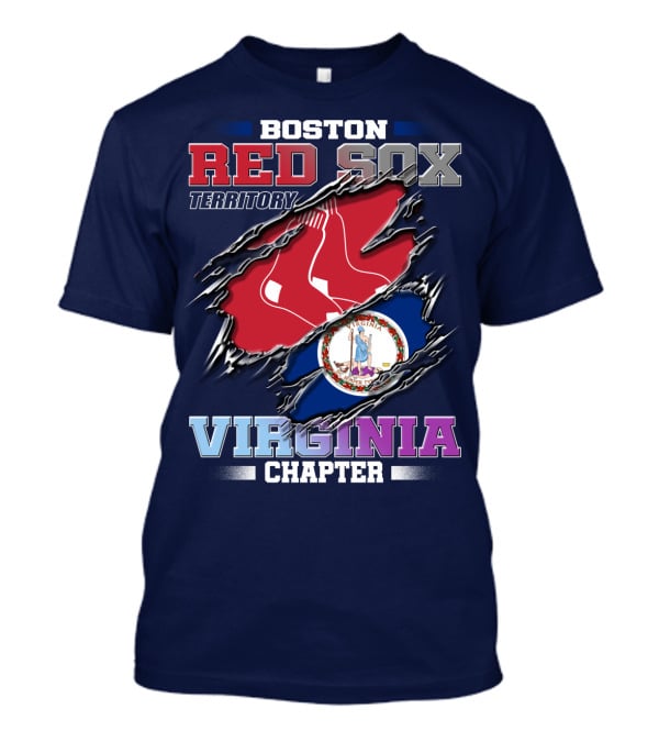 Boston Red Sox Territory Virginia Chapter T-Shirt