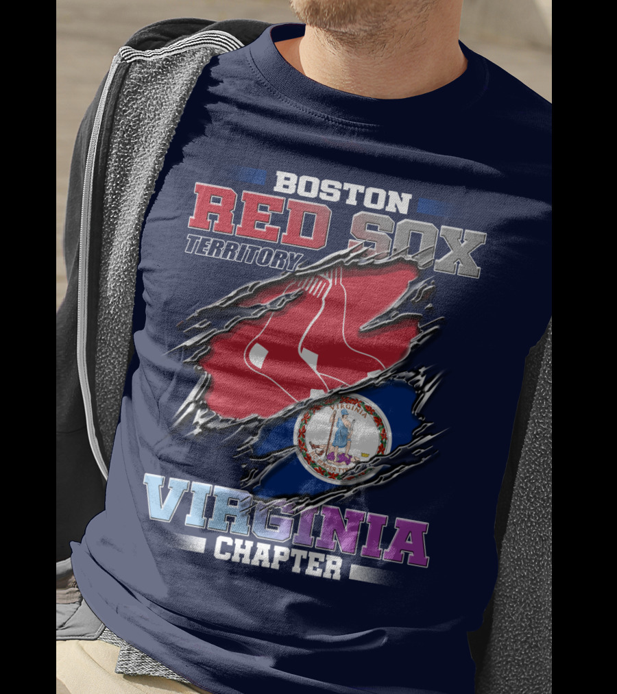 Boston Red Sox Territory Virginia Chapter T-Shirt