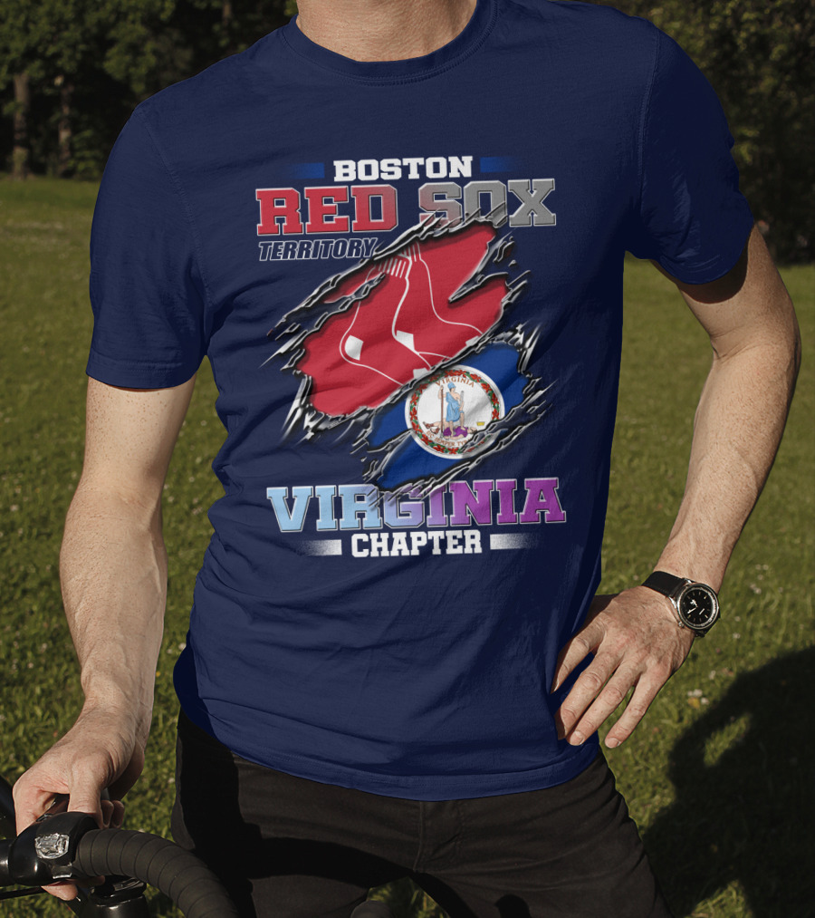 Boston Red Sox Territory Virginia Chapter T-Shirt