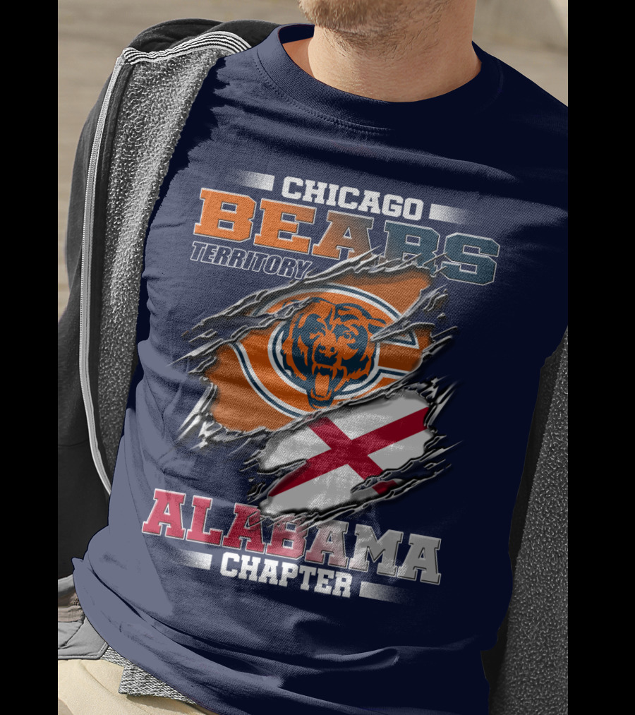 Chicago Bears Territory Alabama Chapter T-Shirt