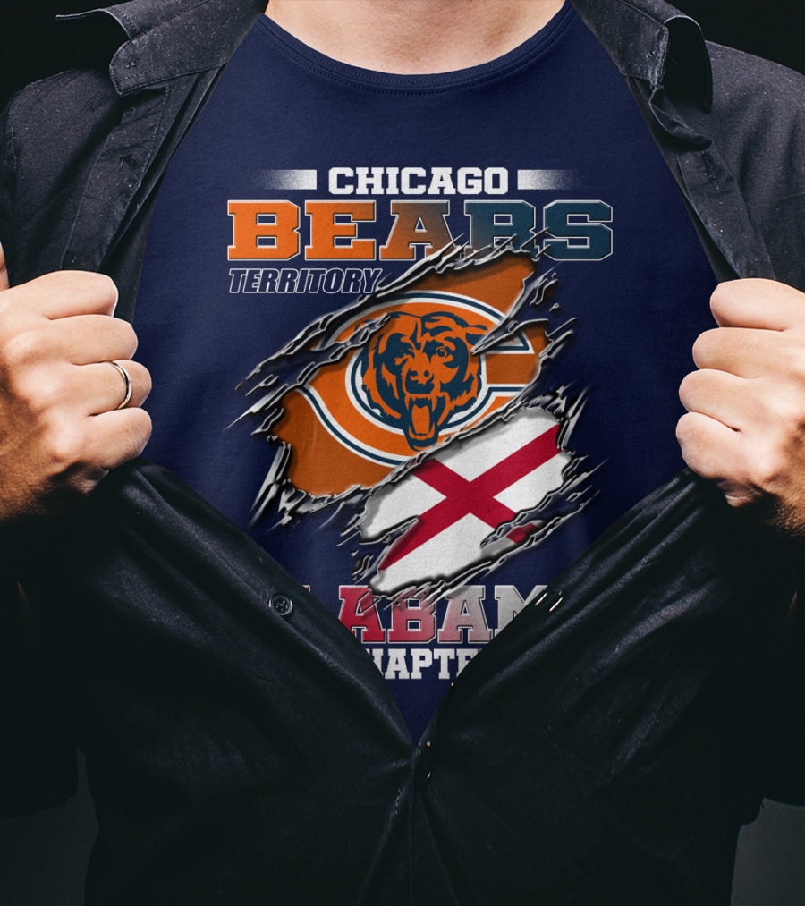 Chicago Bears Territory Alabama Chapter T-Shirt