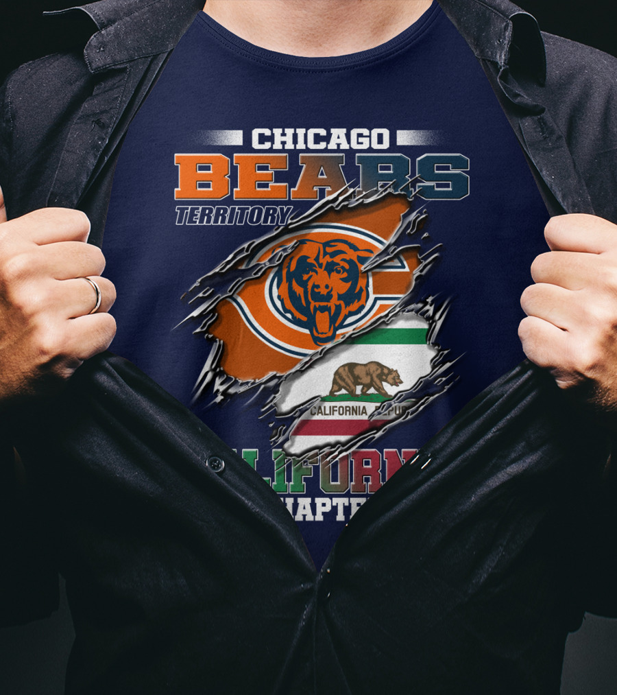 Chicago Bears Territory California Chapter T-Shirt
