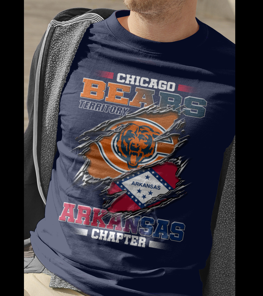 Chicago Bears Territory Arkansas Chapter T-Shirt