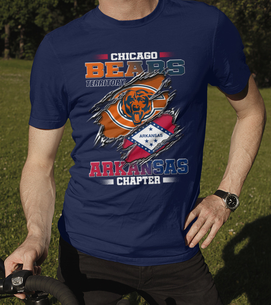 Chicago Bears Territory Arkansas Chapter T-Shirt