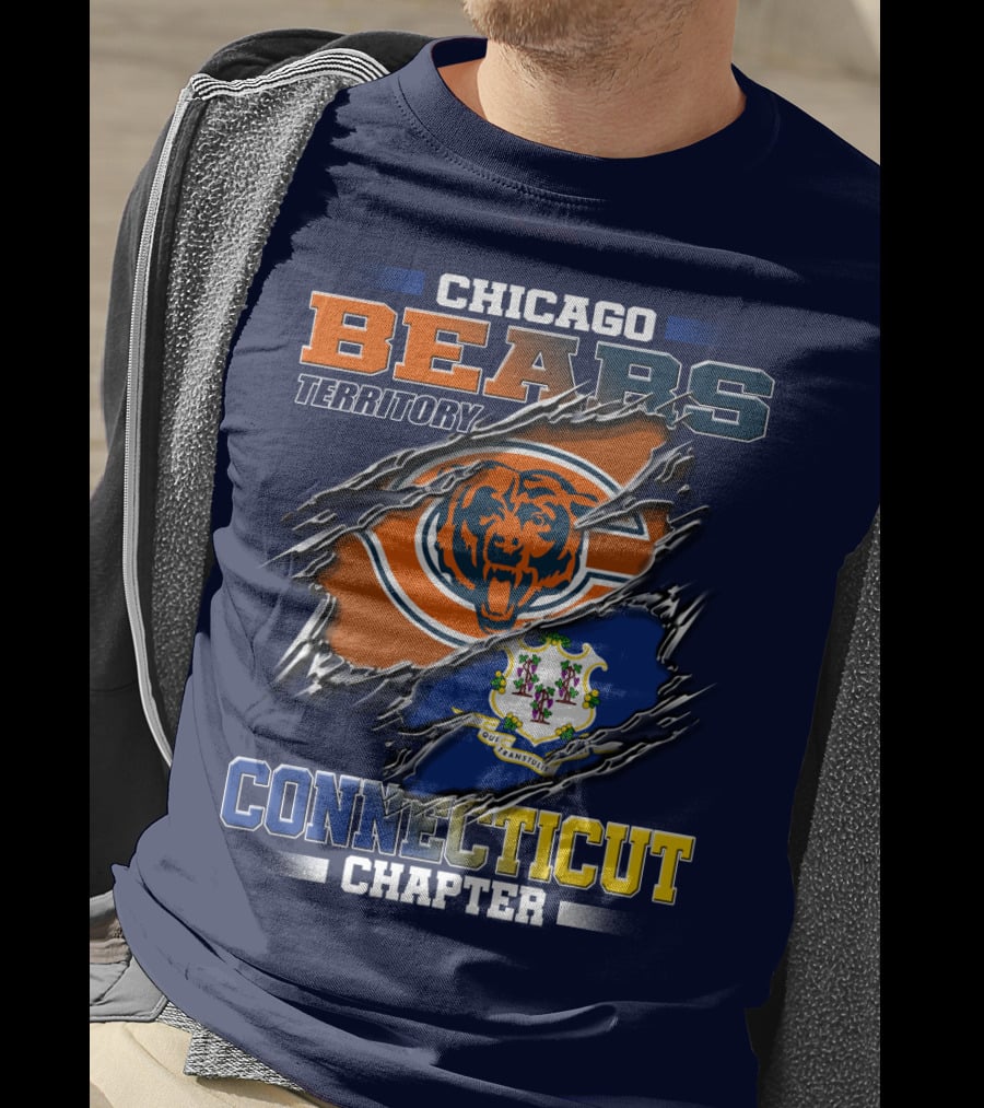 Chicago Bears Territory Connecticut Chapter T-Shirt