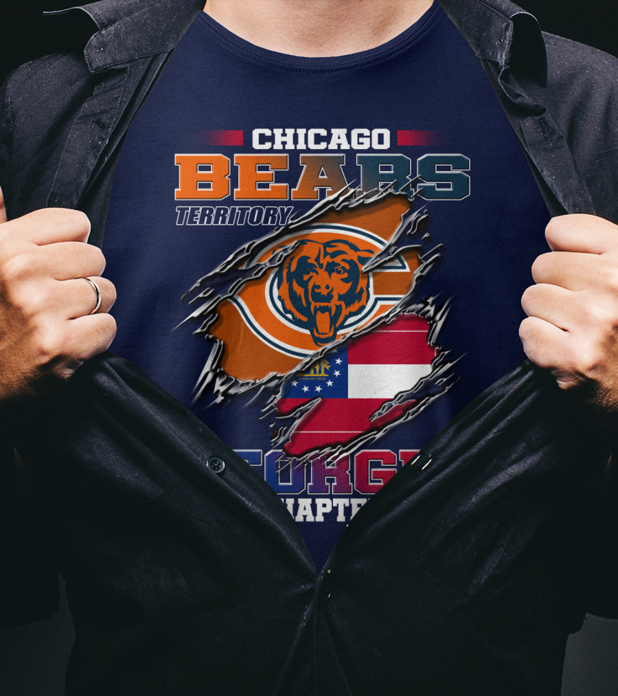 Chicago Bears Territory Georgia Chapter T-Shirt