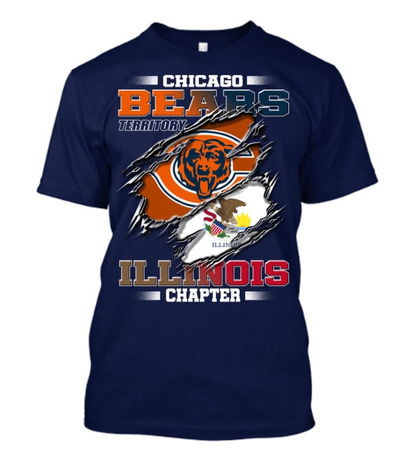Chicago Bears Territory Illinois Chapter T-Shirt