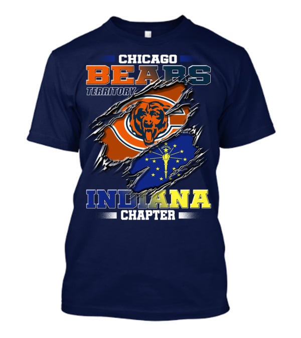 Chicago Bears Territory Indiana Chapter T-Shirt