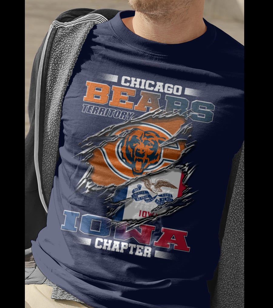 Chicago Bears Territory Iowa Chapter T-Shirt