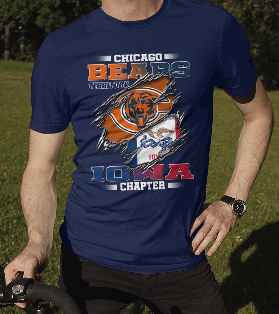 Chicago Bears Territory Iowa Chapter T-Shirt