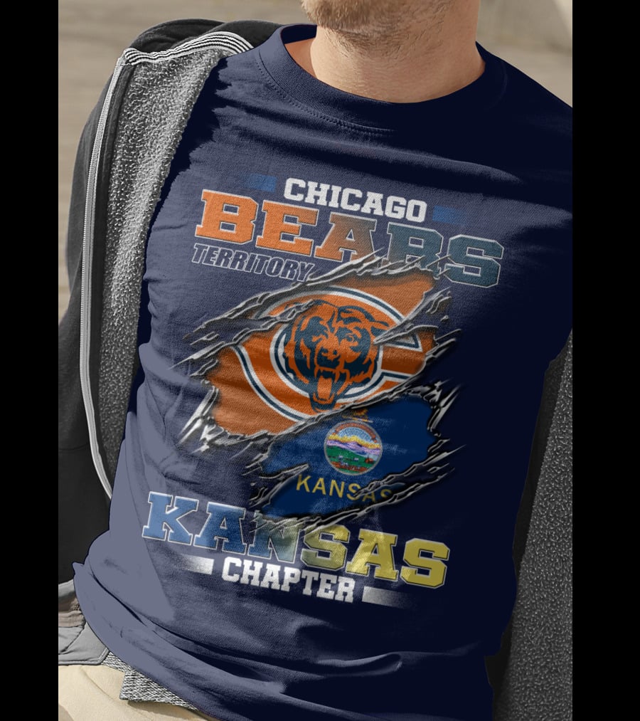 Chicago Bears Territory Kansas Chapter T-Shirt