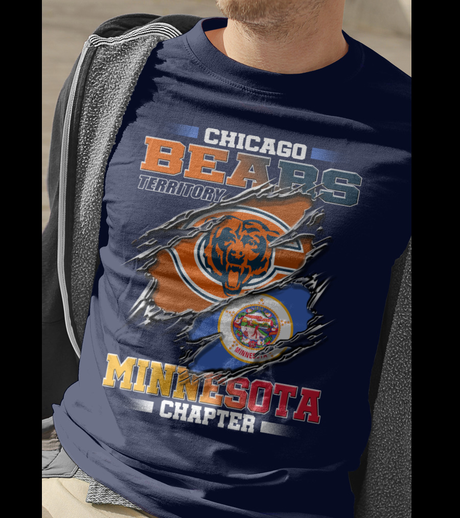Chicago Bears Territory Minnesota Chapter T-Shirt