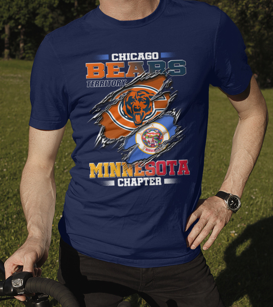 Chicago Bears Territory Minnesota Chapter T-Shirt