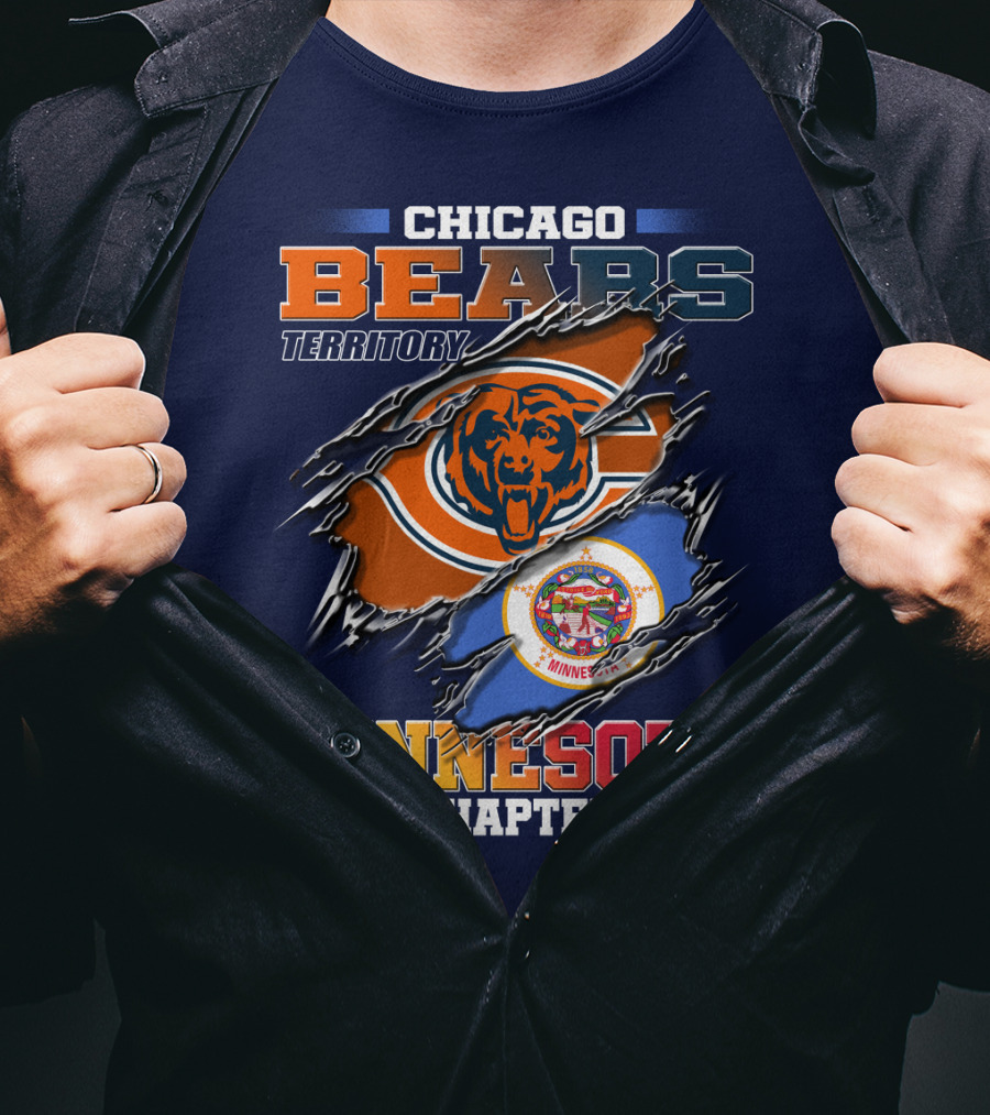 Chicago Bears Territory Minnesota Chapter T-Shirt