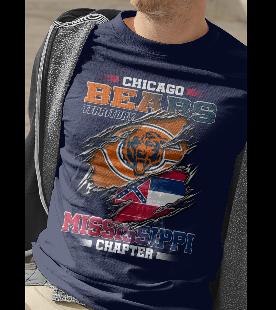 Chicago Bears Territory Mississippi Chapter T-Shirt